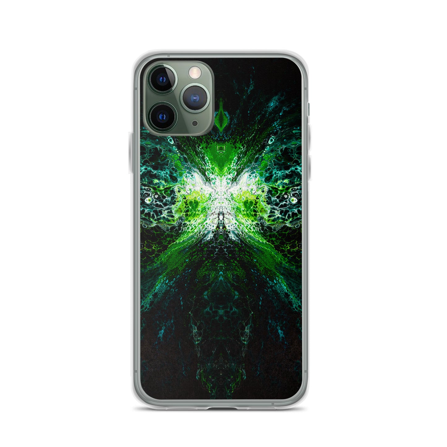 NightOwl Studio Custom Phone Case Compatible with iPhone, Ultra Slim Cover with Heavy Duty Scratch Resistant Shockproof Protection, Green Lantern