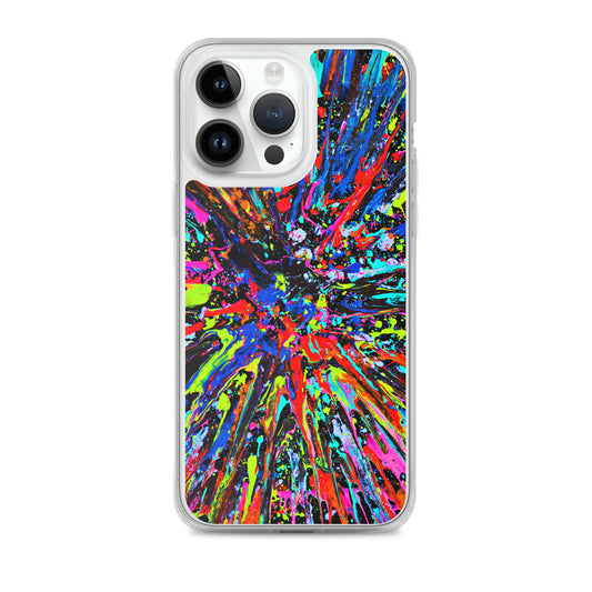NightOwl Studio Custom Phone Case Compatible with iPhone, Ultra Slim Cover with Heavy Duty Scratch Resistant Shockproof Protection, Splatter