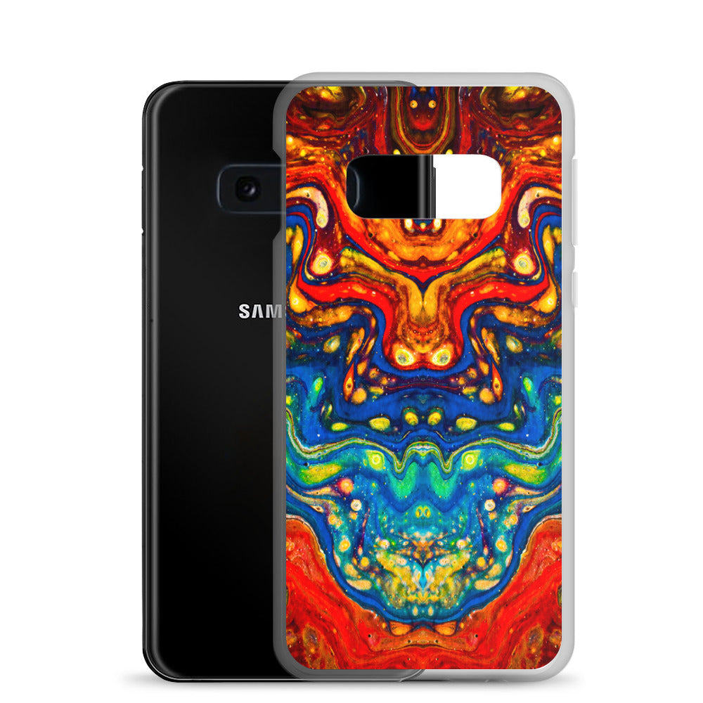 NightOwl Studio Custom Phone Case Compatible with Samsung Galaxy, Slim Cover for Wireless Charging, Drop and Scratch Resistant, Color Dragon