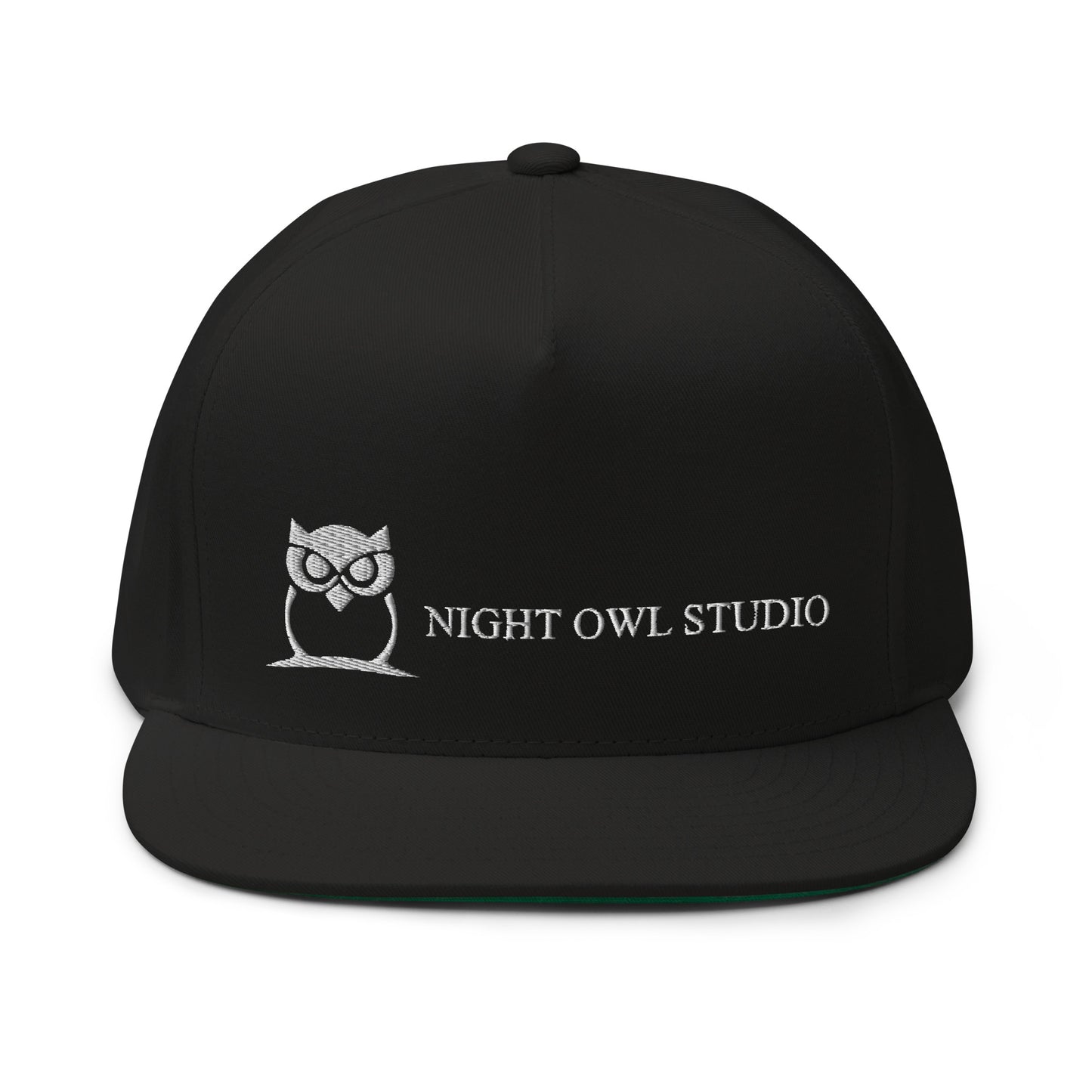 NightOwl-Studio Flat Bill Cap