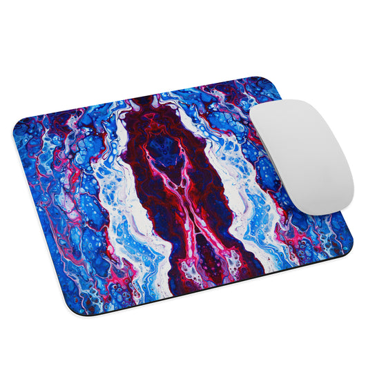 NightOwl Studio Abstract Mouse Pad, Soft Polyester Surface, Slim Natural Rubber Base, Supreme Grip, Corridor