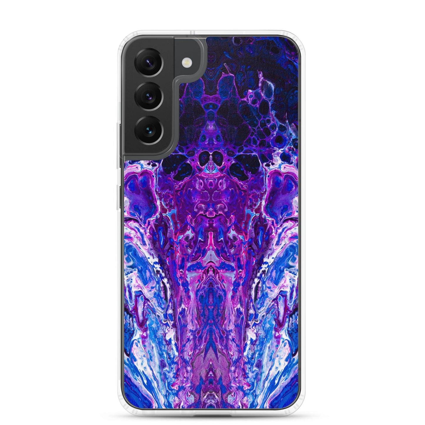 NightOwl Studio Custom Phone Case Compatible with Samsung Galaxy, Slim Cover for Wireless Charging, Drop and Scratch Resistant, Mauve Haze